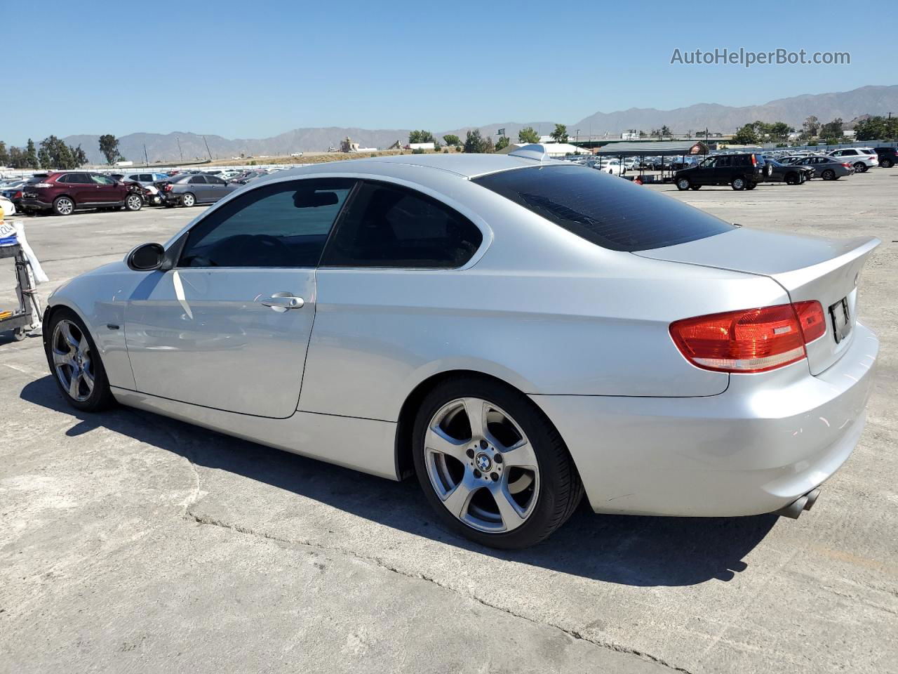 2008 Bmw 328 I Sulev Silver vin: WBAWV135X8P120333