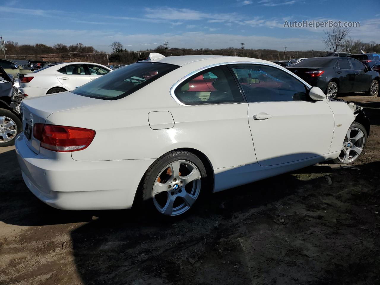 2008 Bmw 328 Xi Sulev Белый vin: WBAWV53578P077920