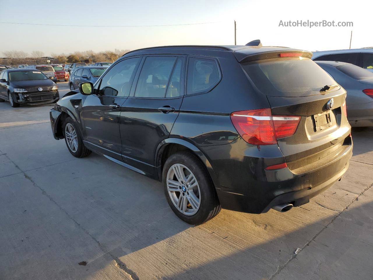 2013 Bmw X3 Black vin: WBAWY3105D0F05086