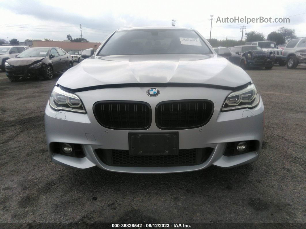 2014 Bmw 5 Series 535d Серебряный vin: WBAXA5C53ED689299