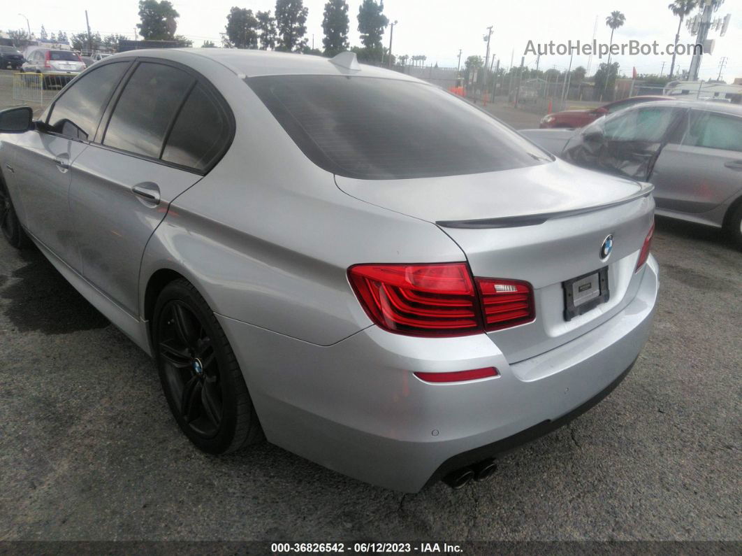 2014 Bmw 5 Series 535d Серебряный vin: WBAXA5C53ED689299