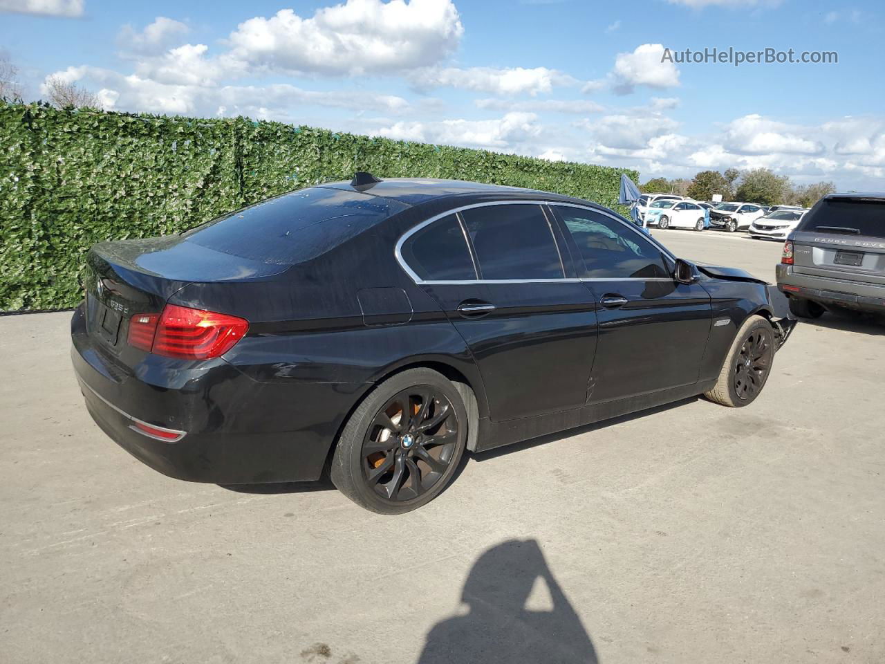 2014 Bmw 535 D Черный vin: WBAXA5C56ED690303