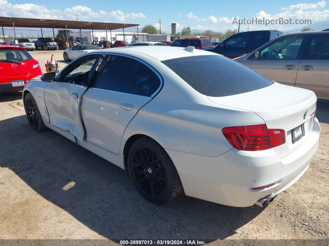 2014 Bmw 535d   White vin: WBAXA5C58ED689461