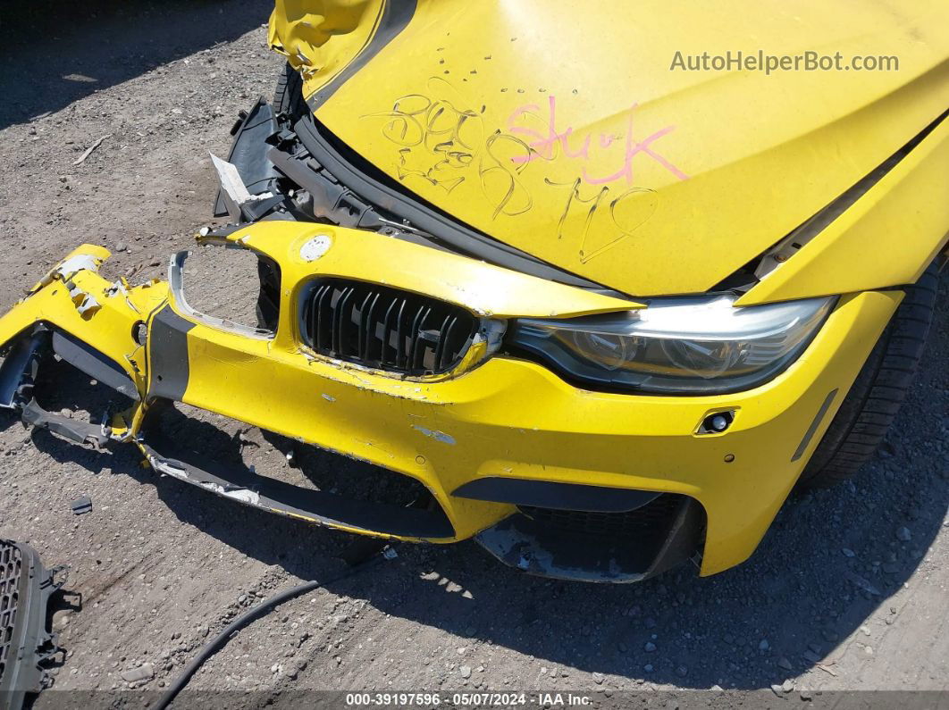 2015 Bmw M4   Yellow vin: WBS3R9C50FK329771