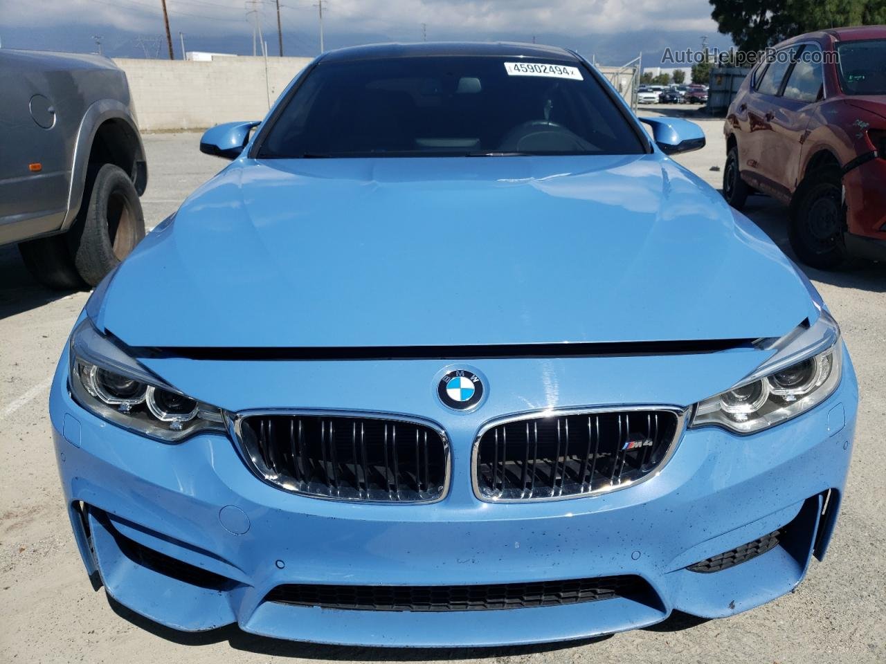 2015 Bmw M4  Blue vin: WBS3R9C50FK331844