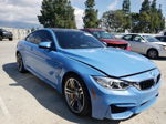 2015 Bmw M4  Blue vin: WBS3R9C50FK331844