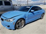 2015 Bmw M4  Blue vin: WBS3R9C50FK331844