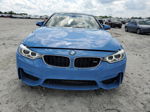 2015 Bmw M4 Blue vin: WBS3R9C50FK331844