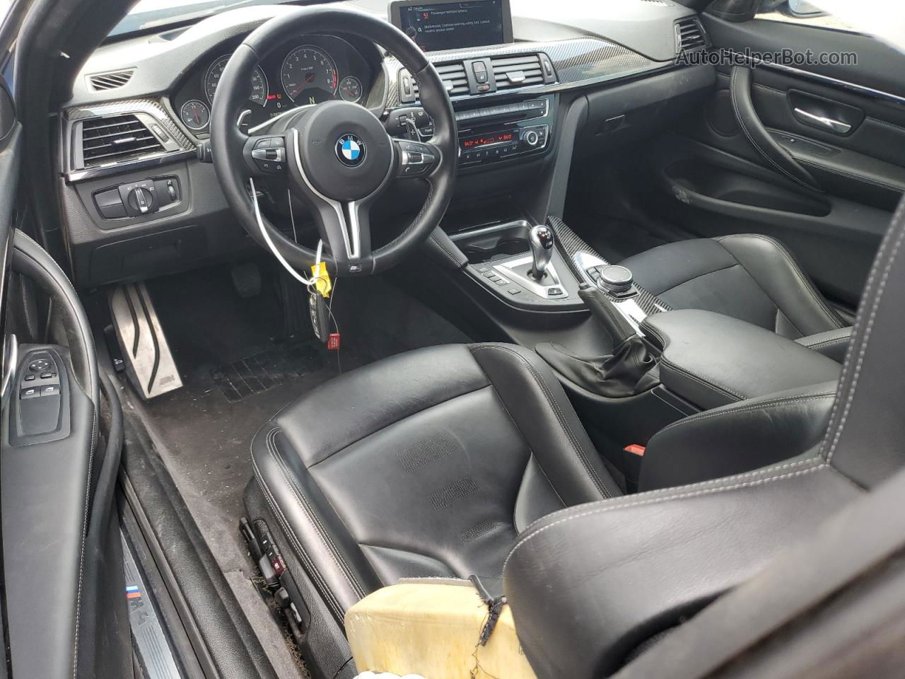 2015 Bmw M4 Синий vin: WBS3R9C50FK331844