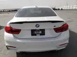 2015 Bmw M4  White vin: WBS3R9C50FK332301