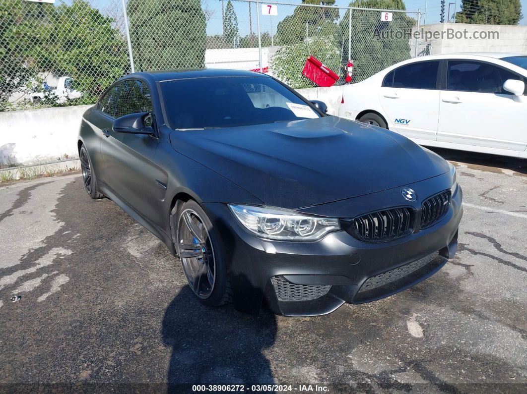 2015 Bmw M4   Black vin: WBS3R9C50FK332394