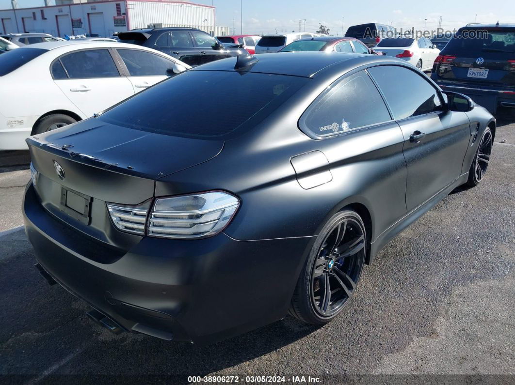 2015 Bmw M4   Black vin: WBS3R9C50FK332394