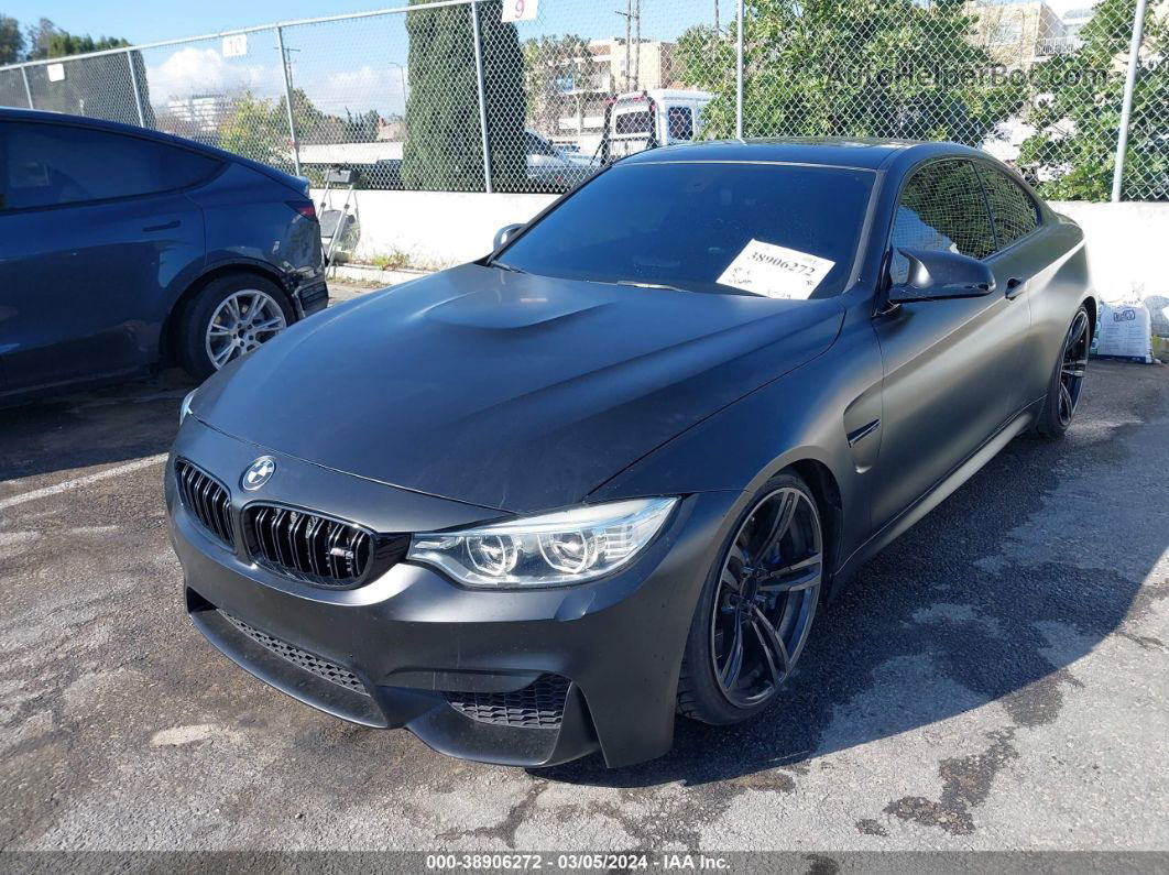 2015 Bmw M4   Черный vin: WBS3R9C50FK332394