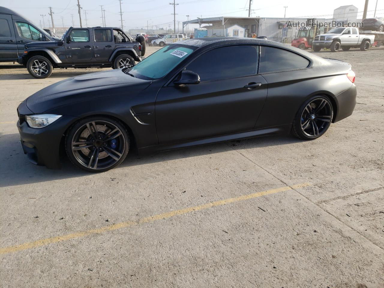 2015 Bmw M4  Black vin: WBS3R9C50FK332394