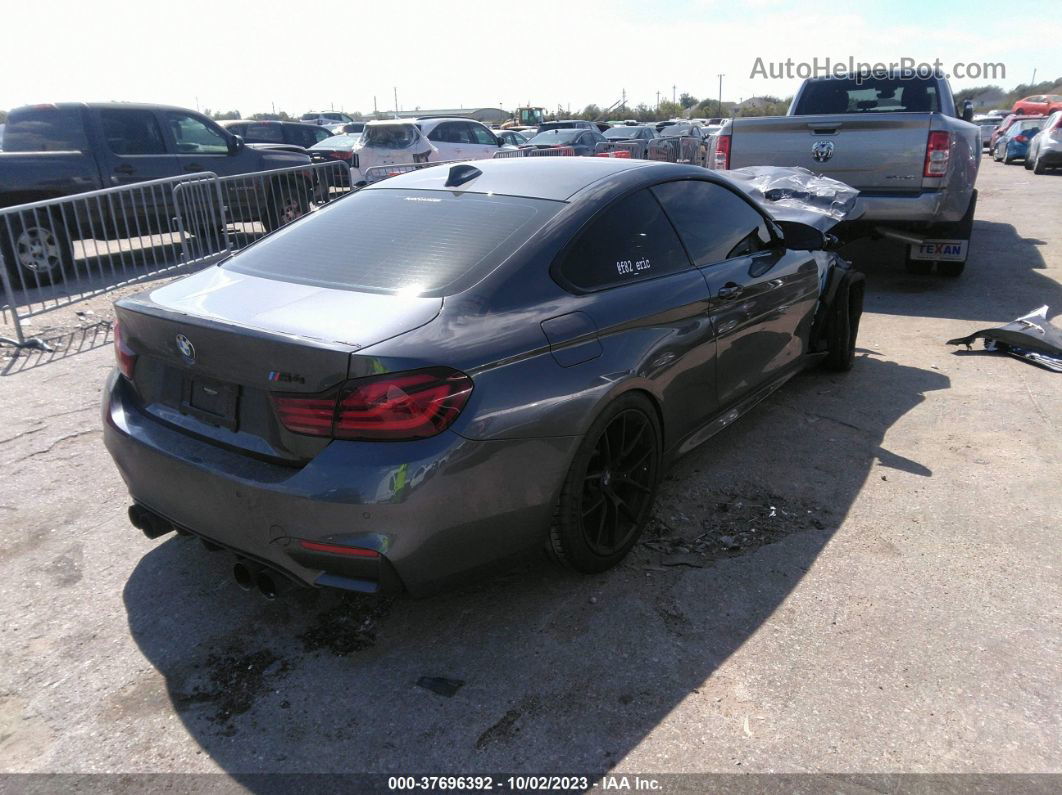 2016 Bmw M4   Gray vin: WBS3R9C50GK337354