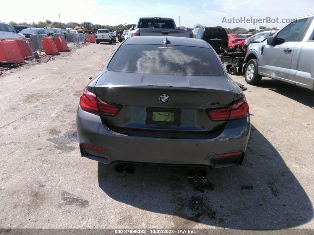 2016 Bmw M4   Gray vin: WBS3R9C50GK337354