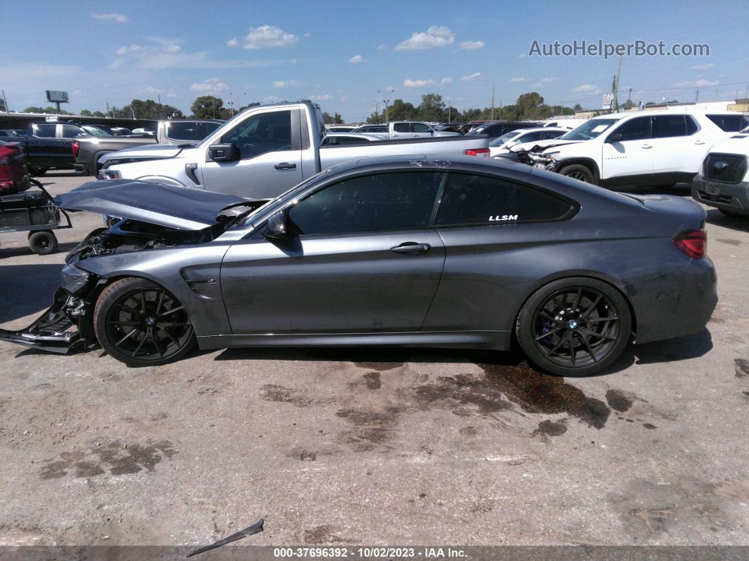 2016 Bmw M4   Gray vin: WBS3R9C50GK337354