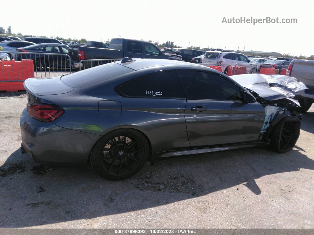 2016 Bmw M4   Gray vin: WBS3R9C50GK337354