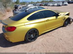 2016 Bmw M4   Yellow vin: WBS3R9C50GK708139