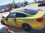 2016 Bmw M4   Yellow vin: WBS3R9C50GK708139