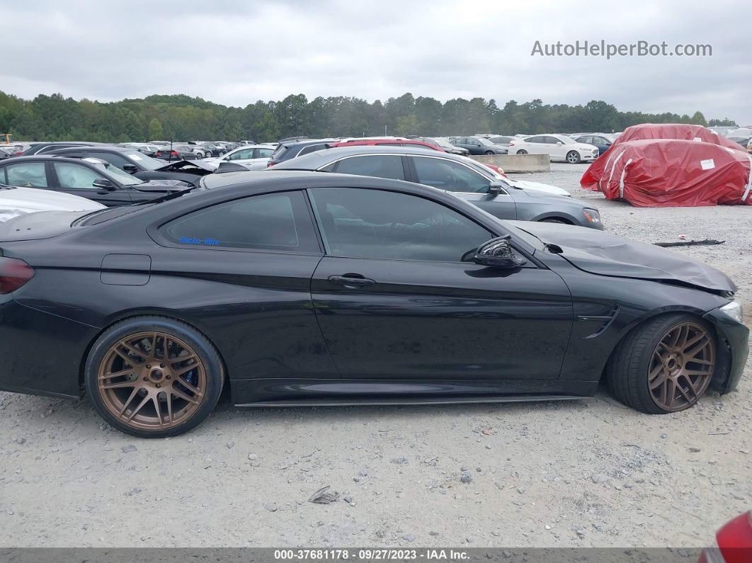 2015 Bmw M4 Black vin: WBS3R9C51FK329424