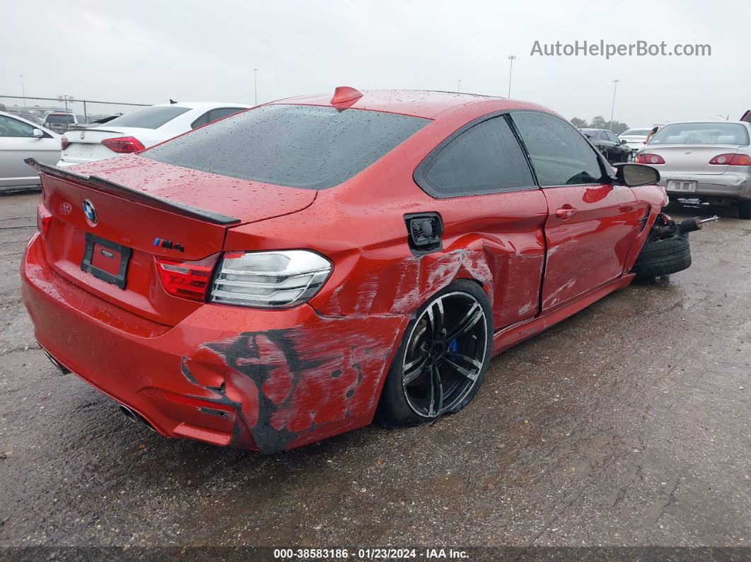 2015 Bmw M4   Orange vin: WBS3R9C51FK331741