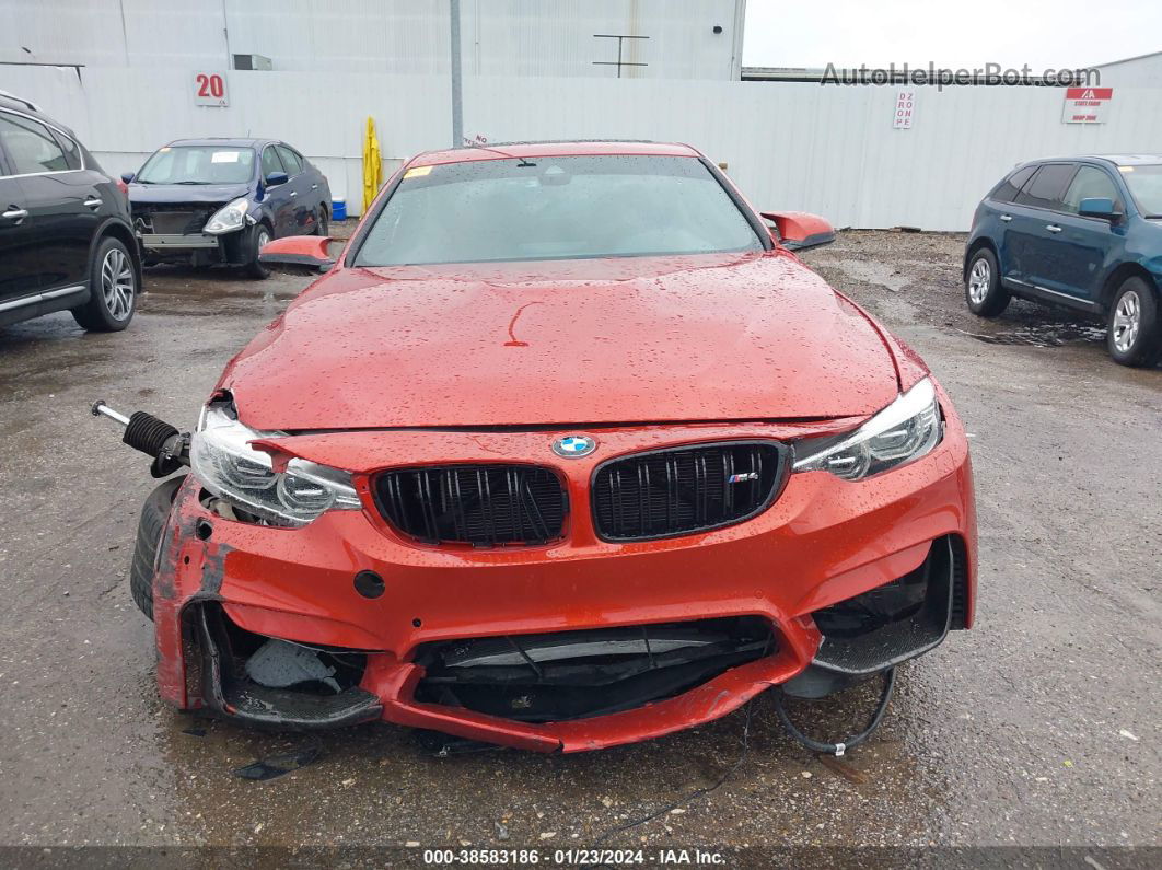 2015 Bmw M4   Оранжевый vin: WBS3R9C51FK331741