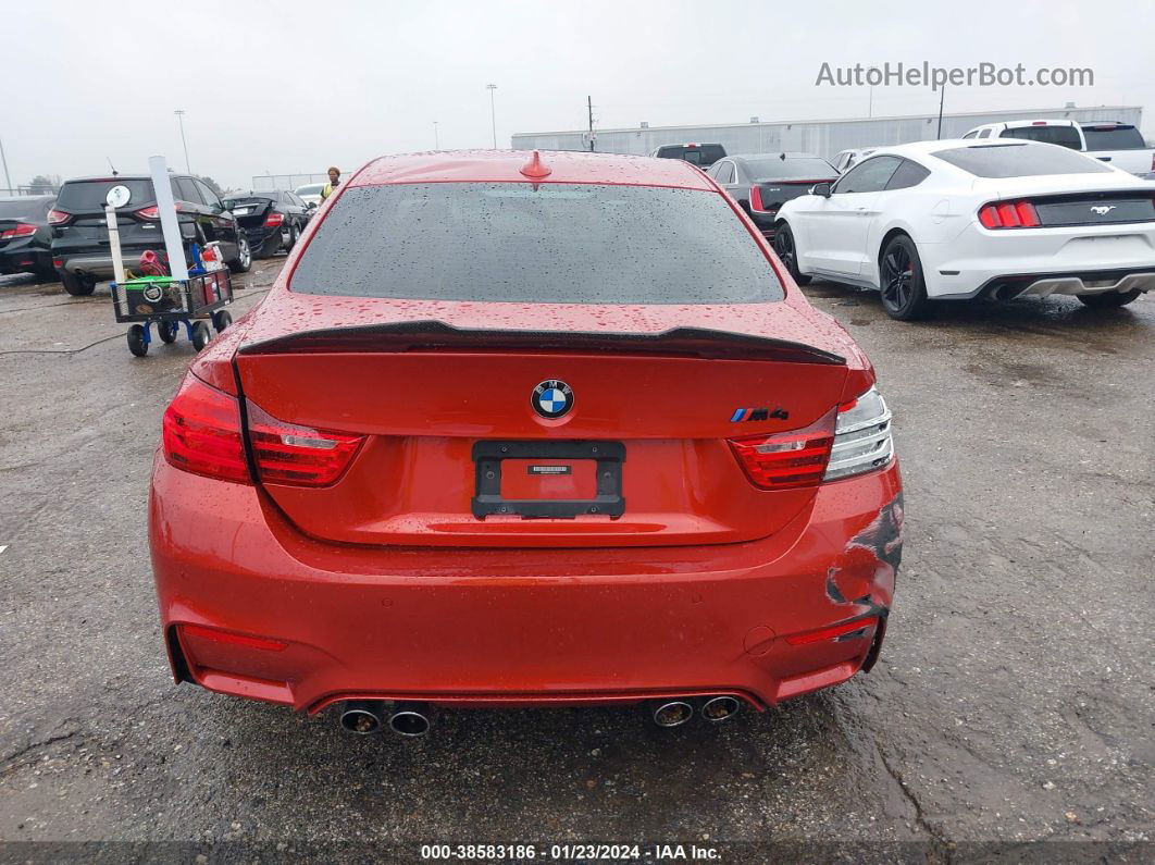 2015 Bmw M4   Orange vin: WBS3R9C51FK331741