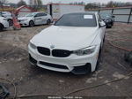 2015 Bmw M4 White vin: WBS3R9C51FK335496