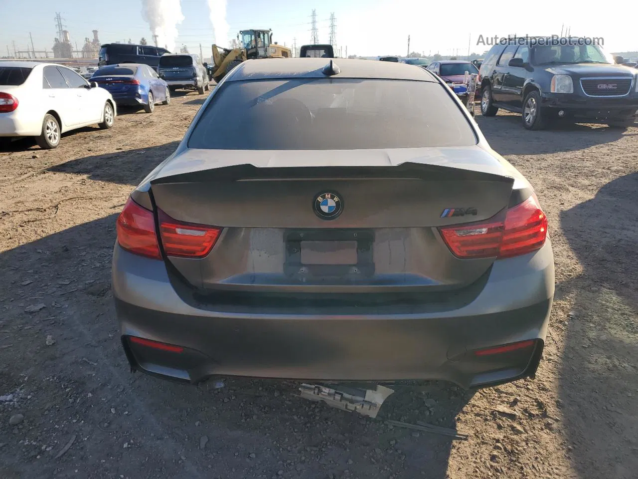 2016 Bmw M4  Gray vin: WBS3R9C51GK336746