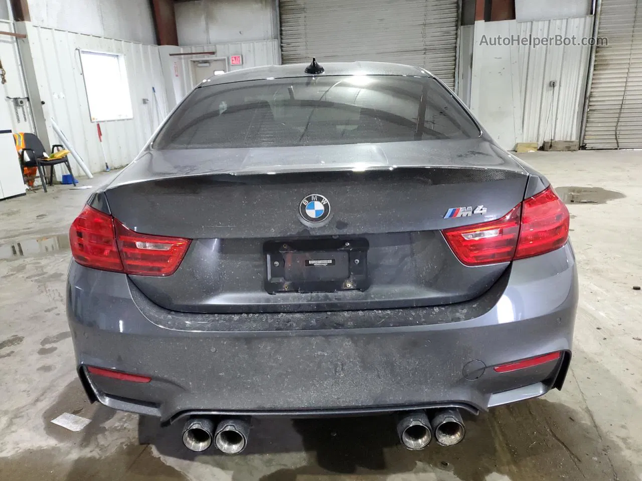 2016 Bmw M4  Charcoal vin: WBS3R9C51GK338058