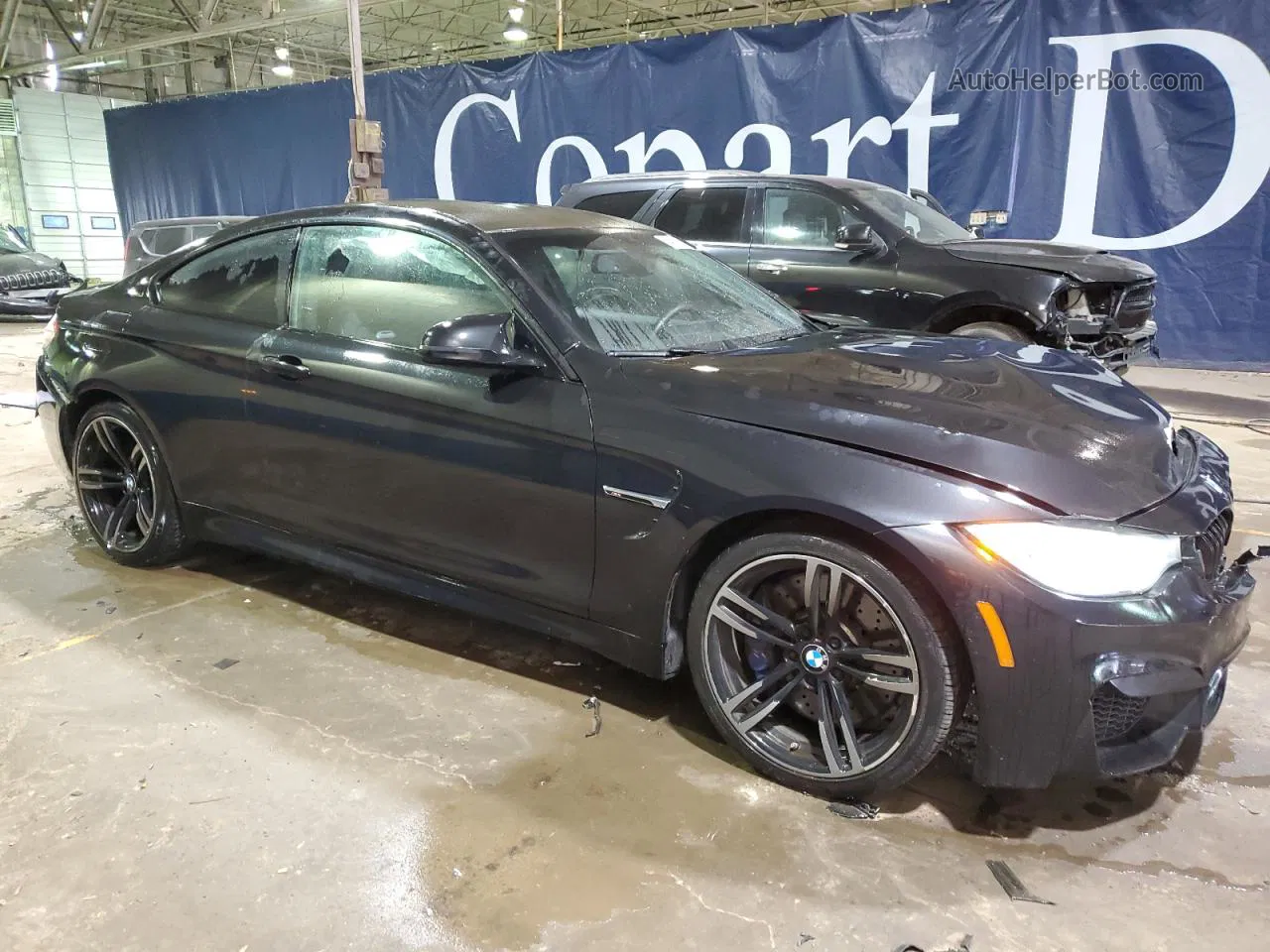 2016 Bmw M4  Charcoal vin: WBS3R9C51GK338397