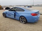 2015 Bmw M4  Blue vin: WBS3R9C52FK331344