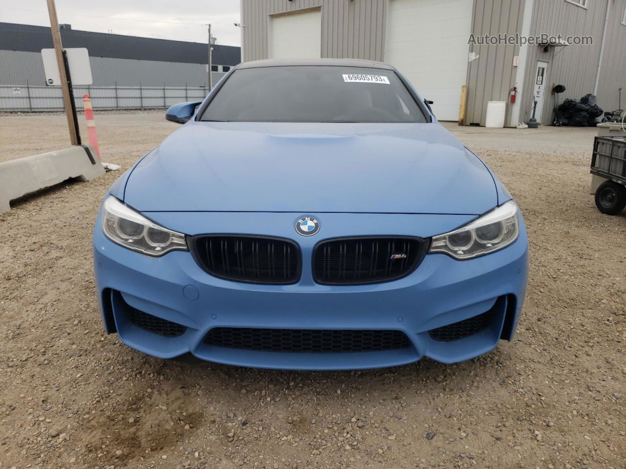 2015 Bmw M4  Blue vin: WBS3R9C52FK331344