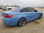 2015 Bmw M4  Blue vin: WBS3R9C52FK331344