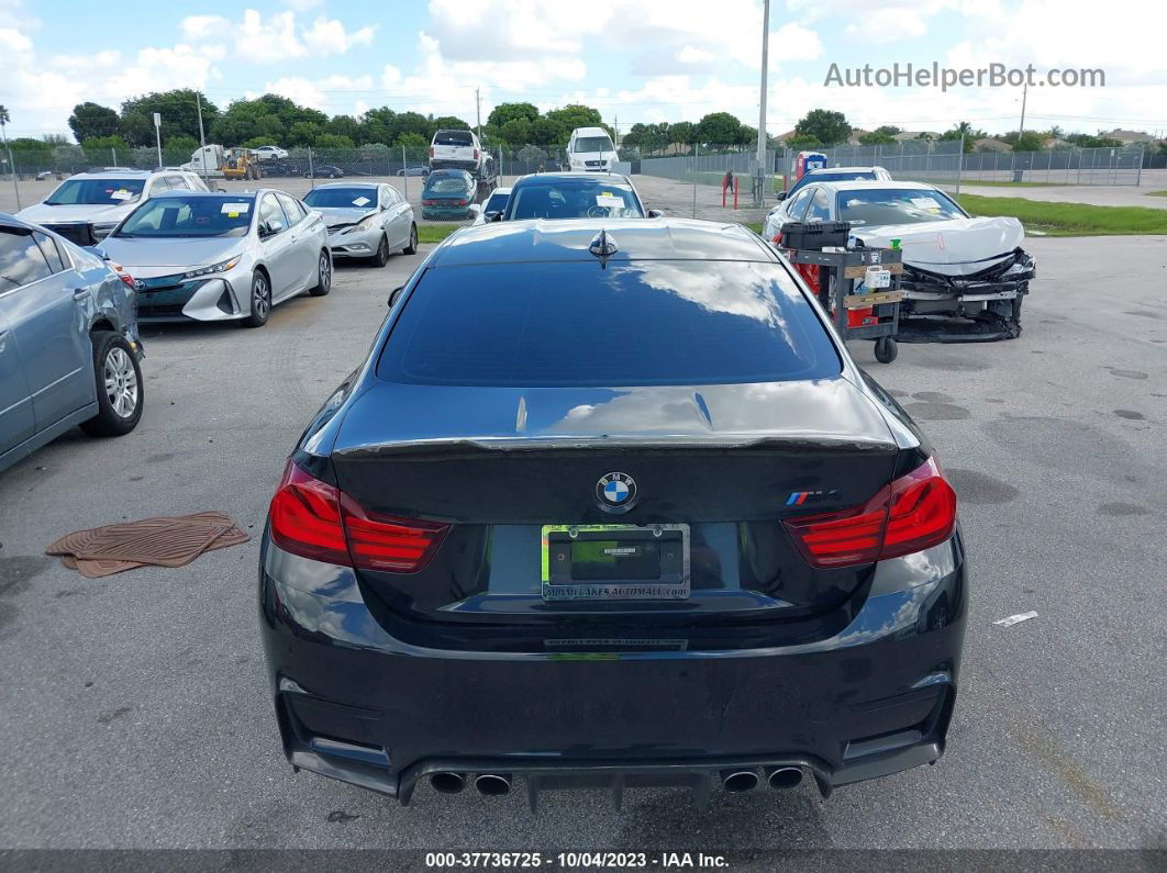 2015 Bmw M4 Base (m6) Black vin: WBS3R9C52FK332381