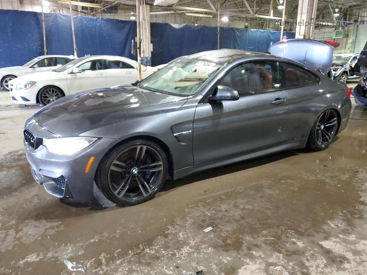 2015 Bmw M4  Black vin: WBS3R9C52FK334812