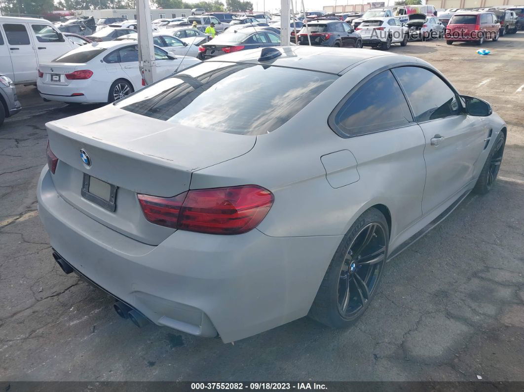 2016 Bmw M4 Gray vin: WBS3R9C52GK336724