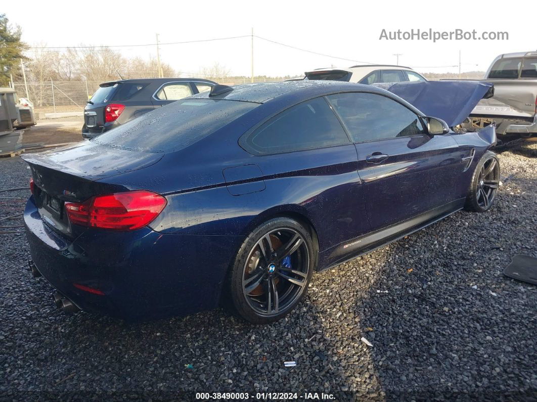 2016 Bmw M4   Blue vin: WBS3R9C52GK337257