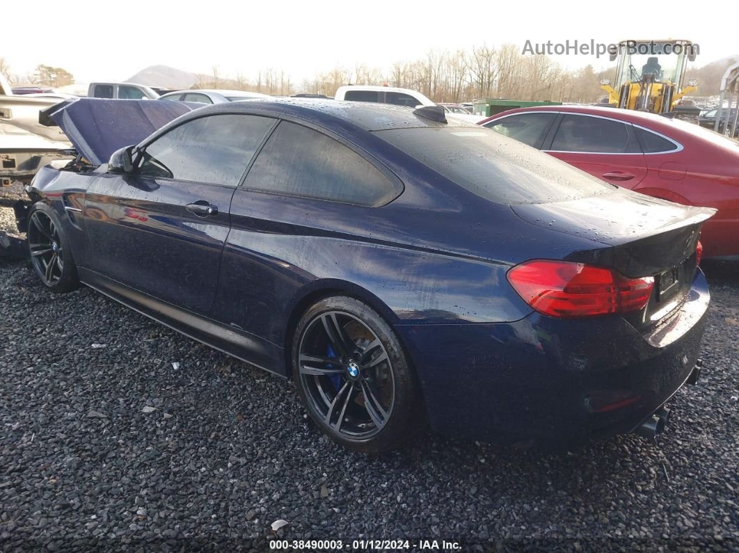 2016 Bmw M4   Blue vin: WBS3R9C52GK337257