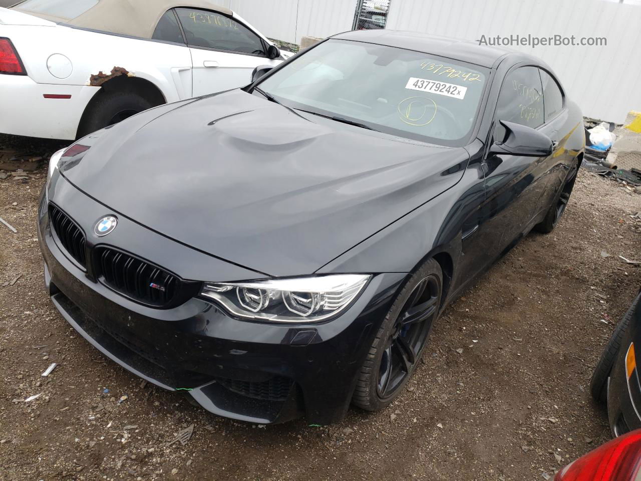 2016 Bmw M4  Black vin: WBS3R9C52GK337839