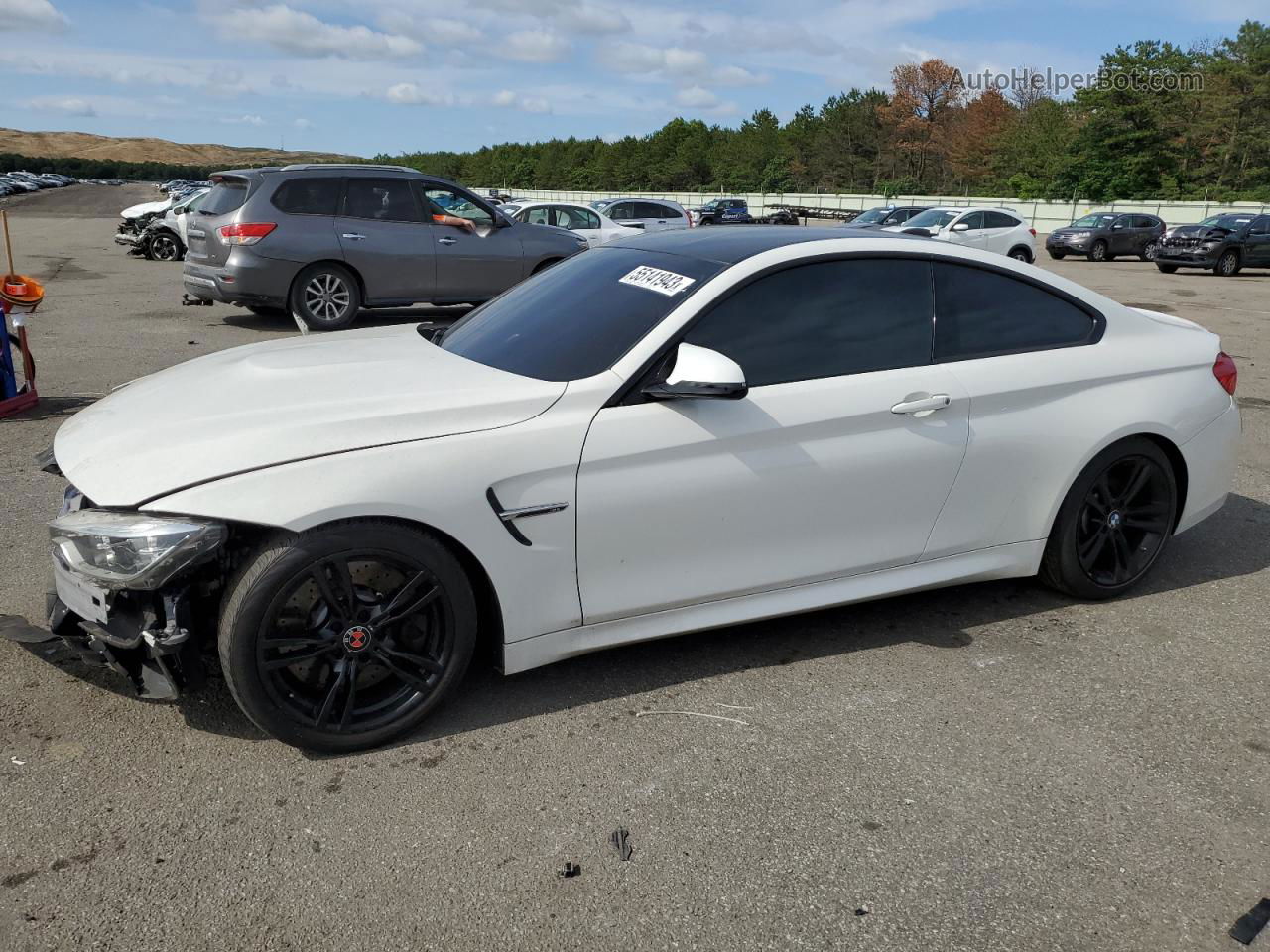 2016 Bmw M4  White vin: WBS3R9C52GK708109