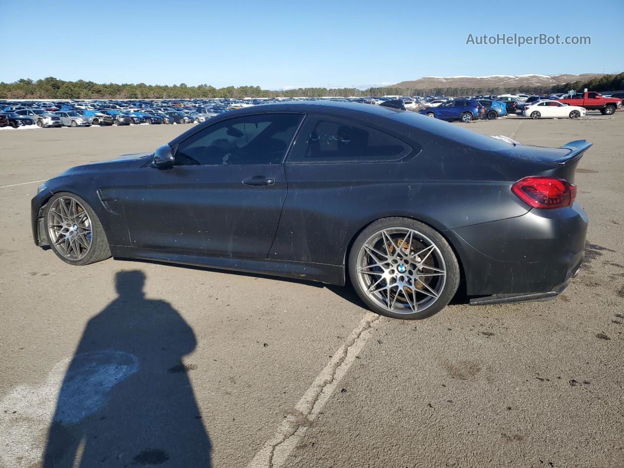 2015 Bmw M4  Black vin: WBS3R9C53FF708594