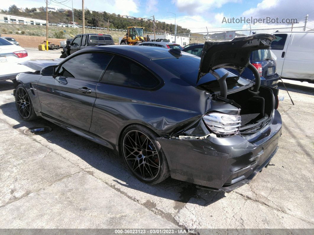 2015 Bmw M4   Gray vin: WBS3R9C53FK335516