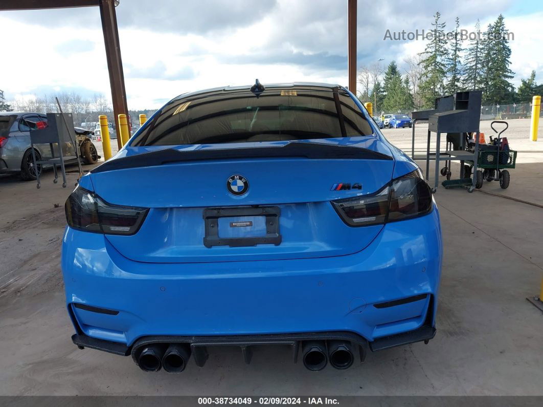 2015 Bmw M4   Blue vin: WBS3R9C54FK330261