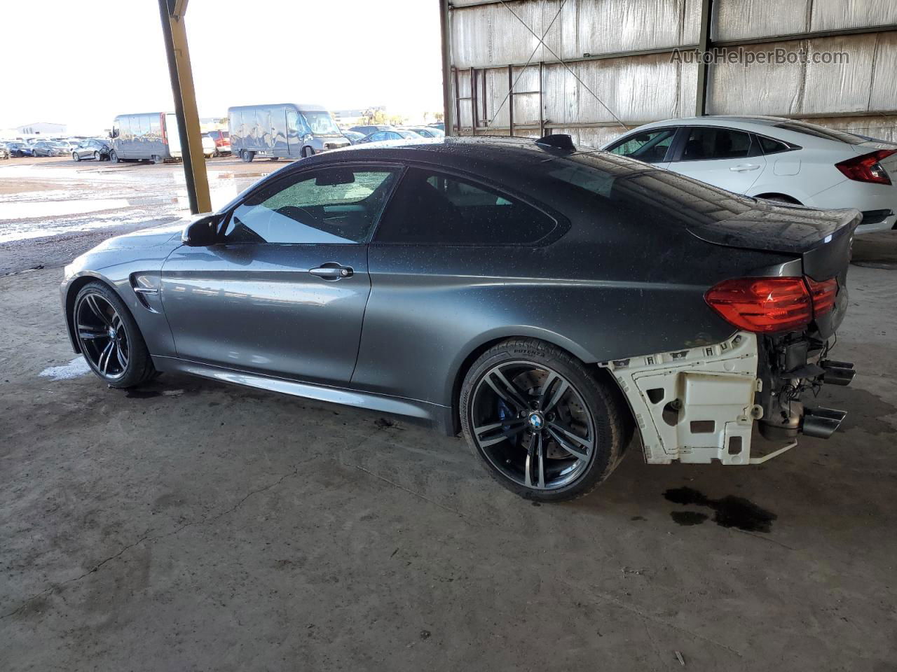 2015 Bmw M4  Black vin: WBS3R9C54FK335119