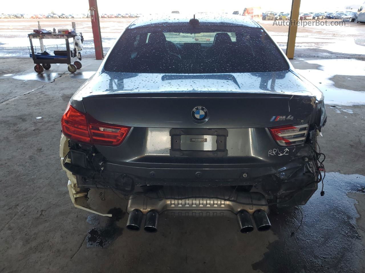 2015 Bmw M4  Black vin: WBS3R9C54FK335119