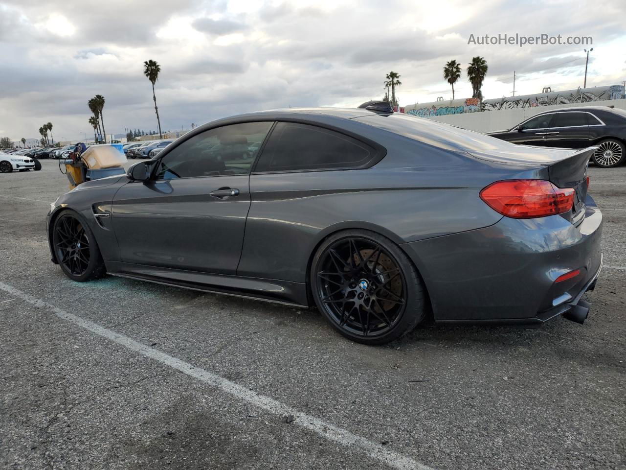 2016 Bmw M4  Charcoal vin: WBS3R9C54GK336854