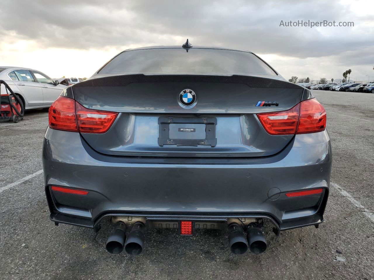 2016 Bmw M4  Charcoal vin: WBS3R9C54GK336854