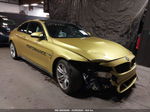 2016 Bmw M4   Yellow vin: WBS3R9C54GK337406